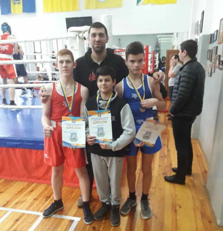 Бучанські спортсмени - переможці з боксу