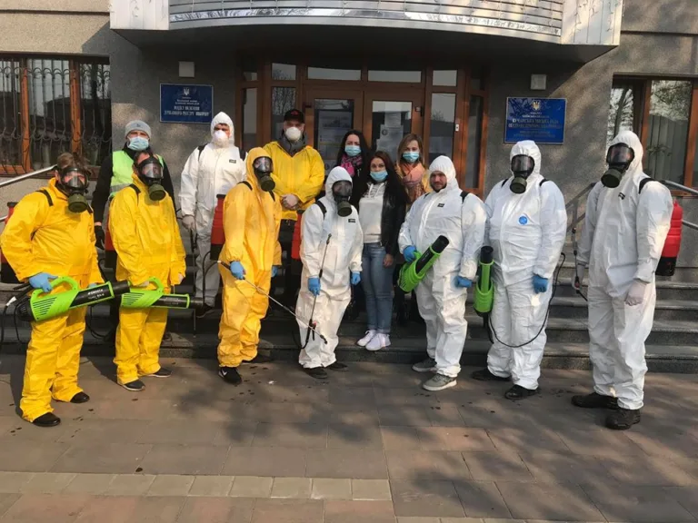 Дезінфекція команда