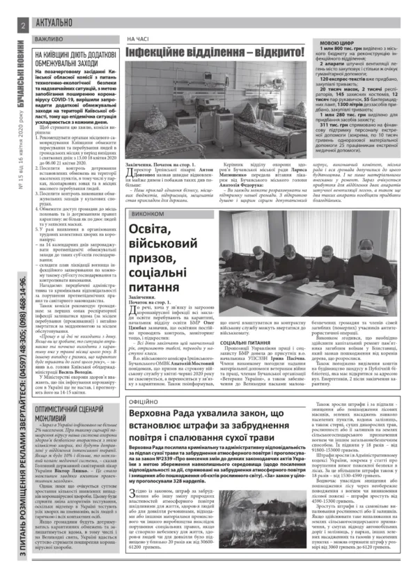"Бучанські новини" № 15 - Зображення 12