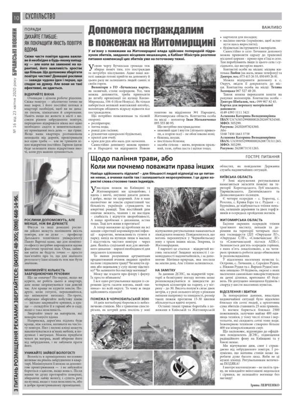 "Бучанські новини" № 16 - Зображення 4