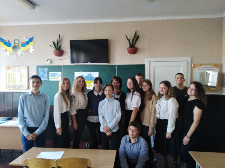 Учні Гаврилівської школи приєдналися до відзначення Міжнародного Дня миру
