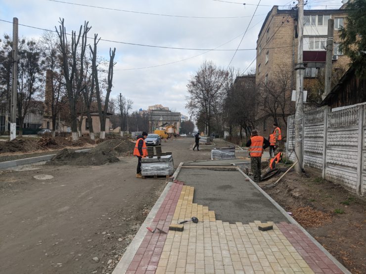 Вулиця Польова Бучі приємно змінюється