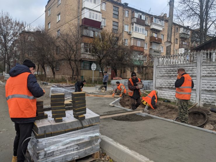 Вулиця Польова Бучі приємно змінюється