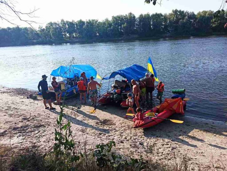 Сплав по Десні: пізнати Україну і випробовувати себе (ФОТО)