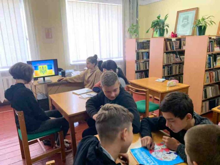 Перший урок у Луб'янці присвятили річниці незалежності України