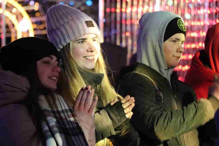 Католицьке Різдво на Київській площі (ФОТО)