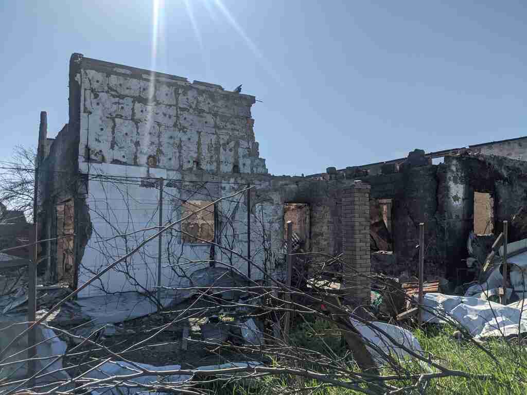 Блиставиця – зруйновані будинки і спогади про окупацію (ФОТО)