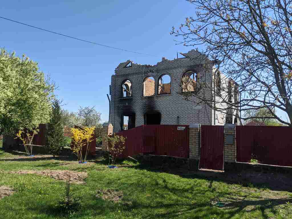 Блиставиця – зруйновані будинки і спогади про окупацію (ФОТО)