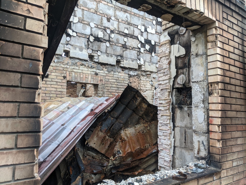 Тимчасове житло з Литви для постраждалих від дій рашистів (ФОТО)