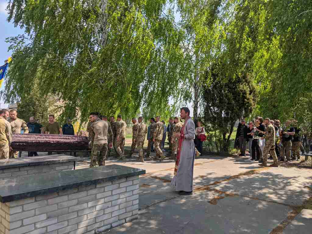 У Бучі навіки попрощалися з Героєм Максимом Яровенко (ФОТО)