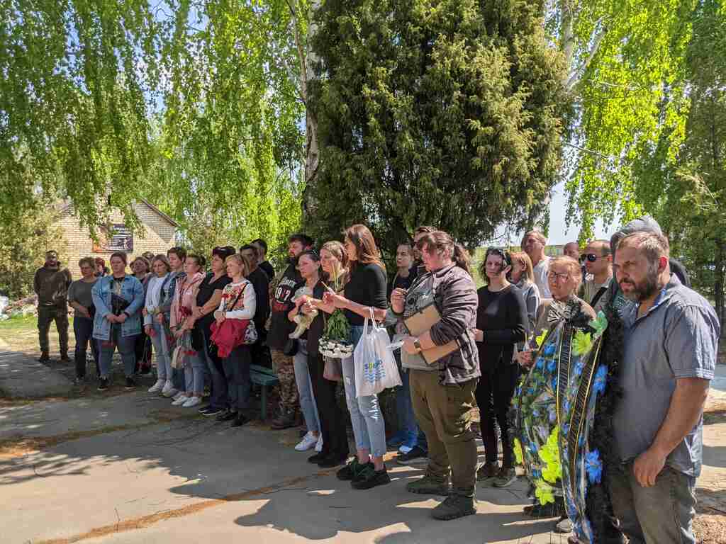 У Бучі навіки попрощалися з Героєм Максимом Яровенко (ФОТО)