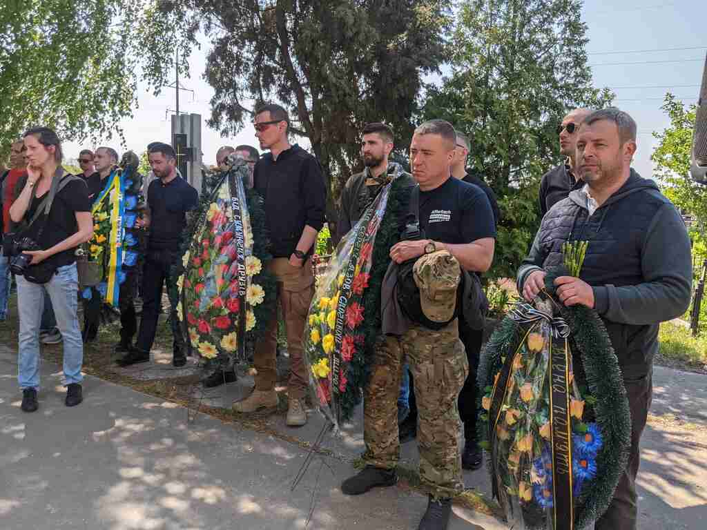 У Бучі навіки попрощалися з Героєм Максимом Яровенко (ФОТО)