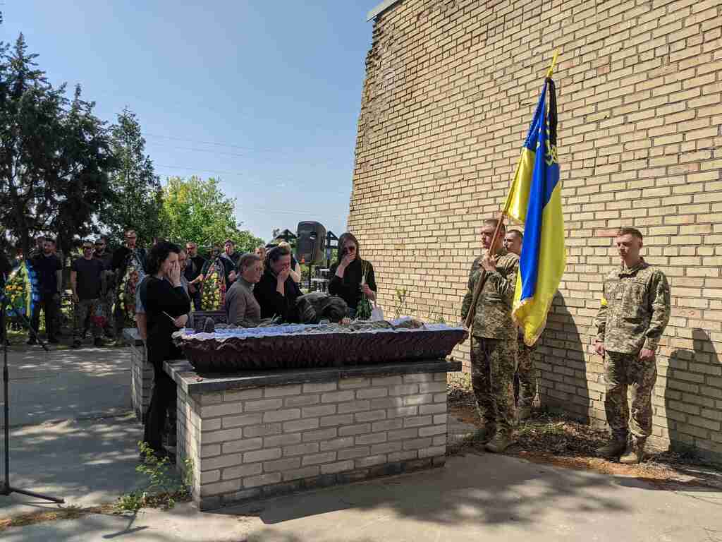 У Бучі навіки попрощалися з Героєм Максимом Яровенко (ФОТО)