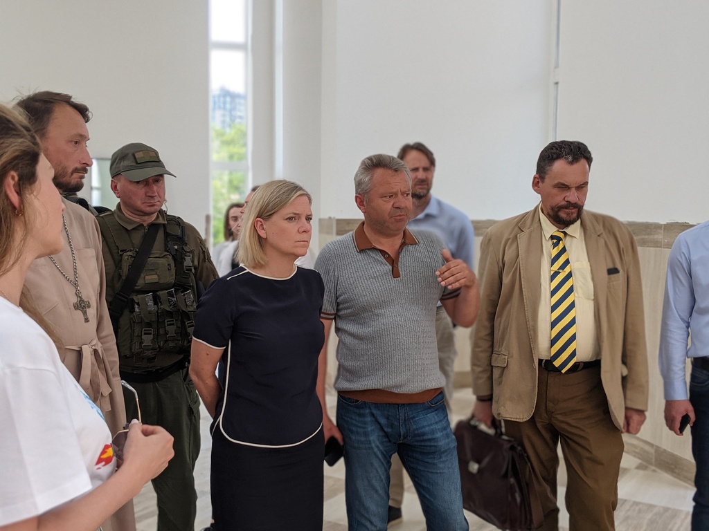 Магдалена Андерссон: підтримка Швецією України має бути тривалою (ФОТО)