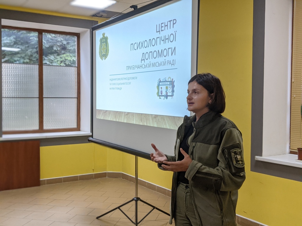 У Бучі відкрили Центр психологічної допомоги (ФОТО)