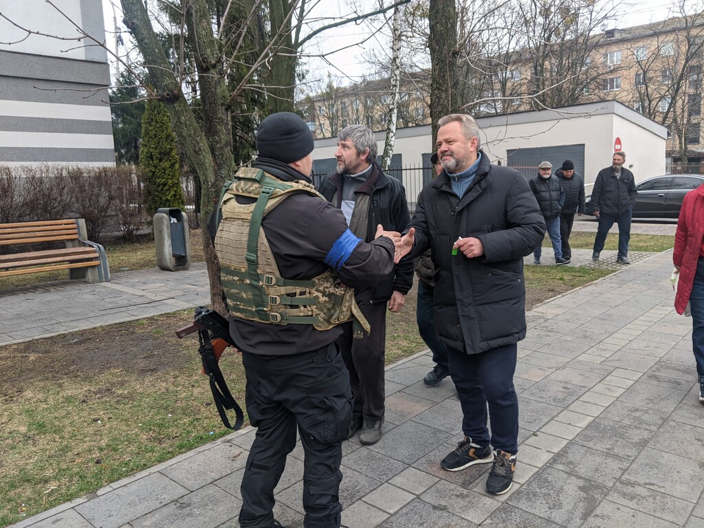 Дмитро Гапченко з Бучі: «Ми стали сильніші за цей час» (ФОТО)
