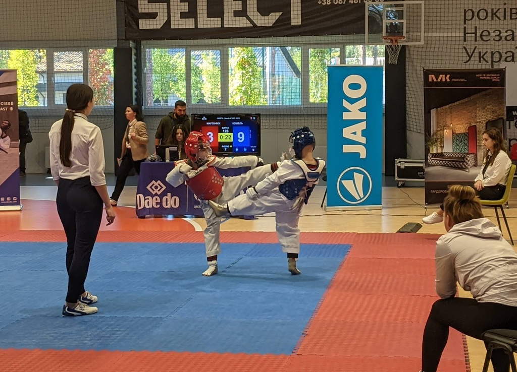 У Бучі триває Чемпіонат із олімпійського тхейквондо (ФОТО)