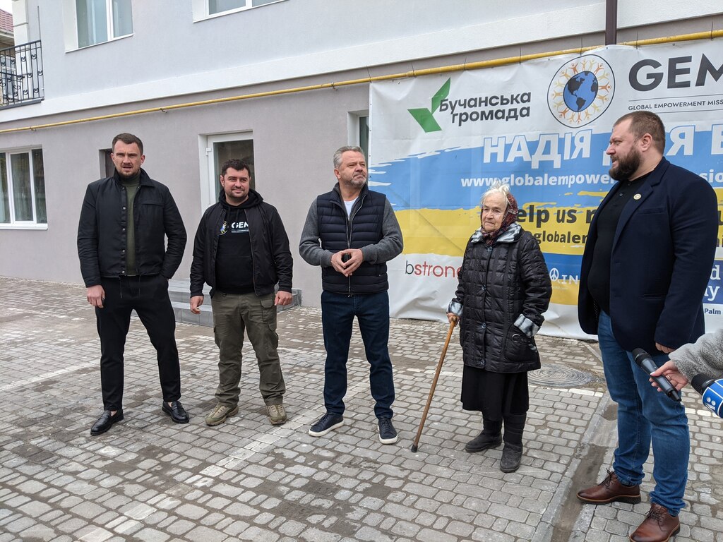 Відновлені два багатоквартирні будинки, пошкоджені рашистами (ФОТО)