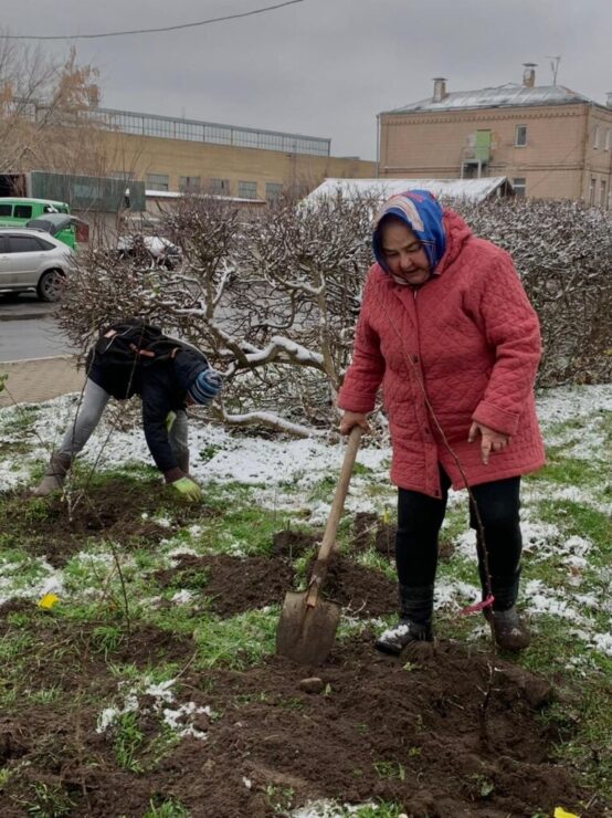 Бузковий гай висадили у Бучі на Склозаводі (ФОТО)