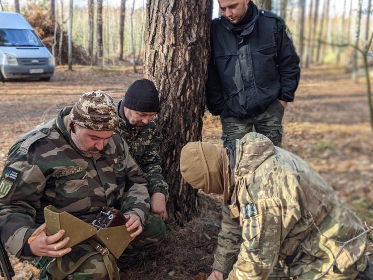 Навчання Бучанських добровольців (ФОТО(