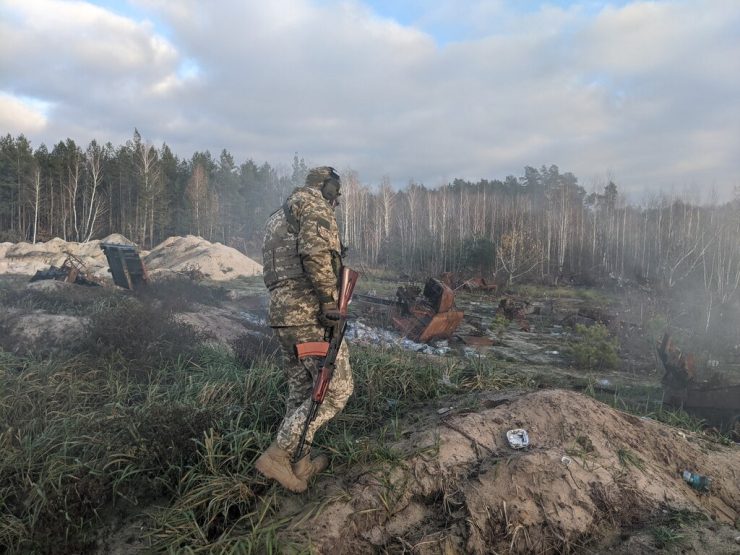 Навчання Бучанських добровольців (ФОТО(