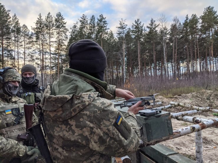 Навчання Бучанських добровольців (ФОТО(