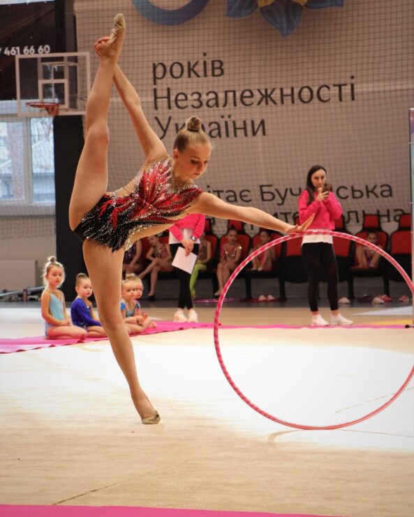 «Принцеси гімнастики» виступили в Академії спорту (ФОТО)