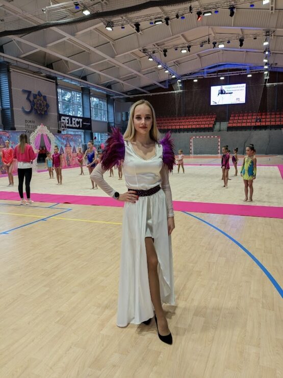 «Принцеси гімнастики» виступили в Академії спорту (ФОТО)