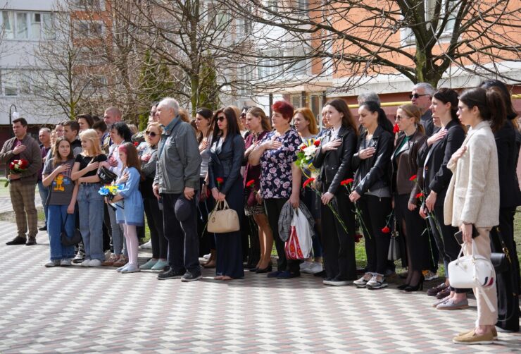 Меморіальні дошки Захисникам Анатолію Щуру і Олександру Благодатному з м. Буча(ФОТО)