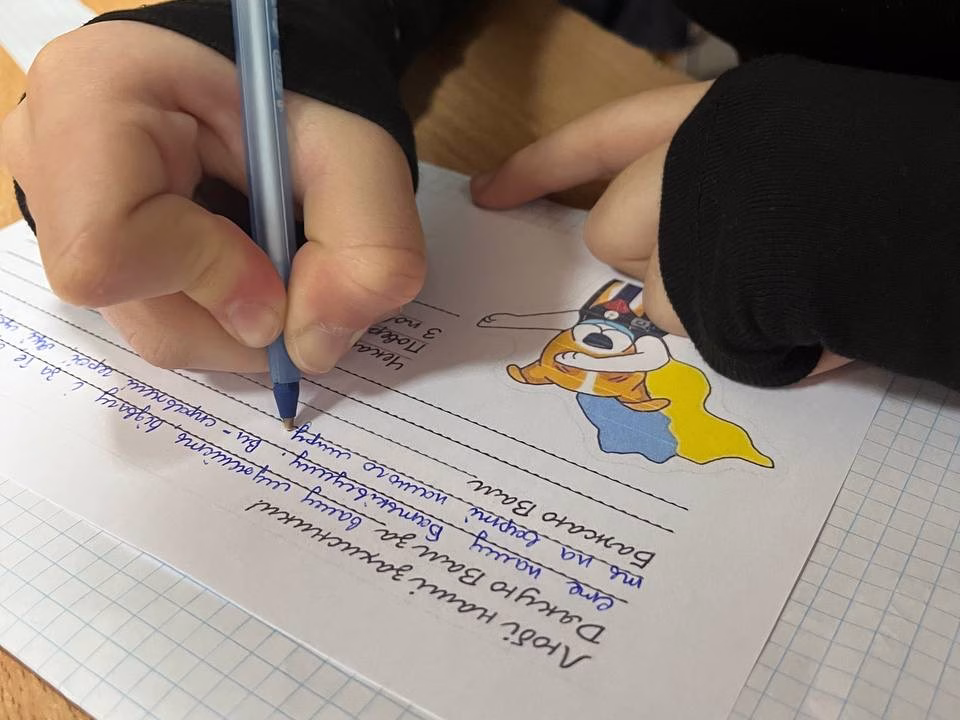 Допомога військовим від дітей з Ворзеля