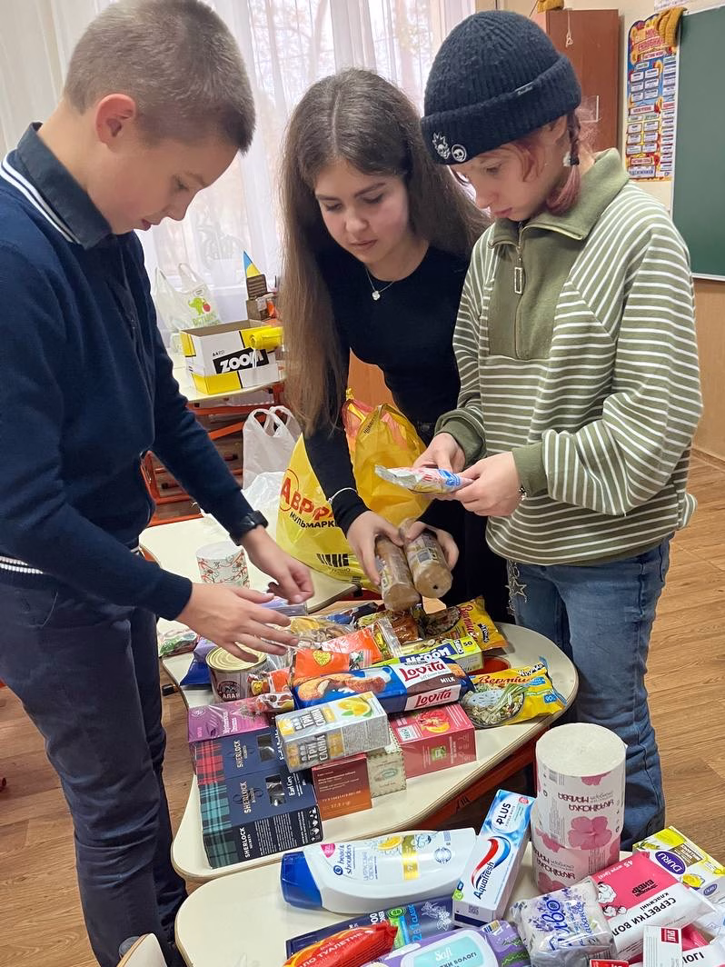 Допомога військовим від дітей з Ворзеля