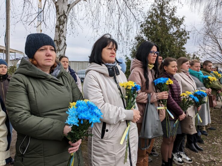 Вшанували загиблих від російських солдат (ФОТО)